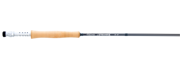 Echo Streamer X Fly Rod, engineered for casting large streamers with precision and ease in fresh and saltwater.ç